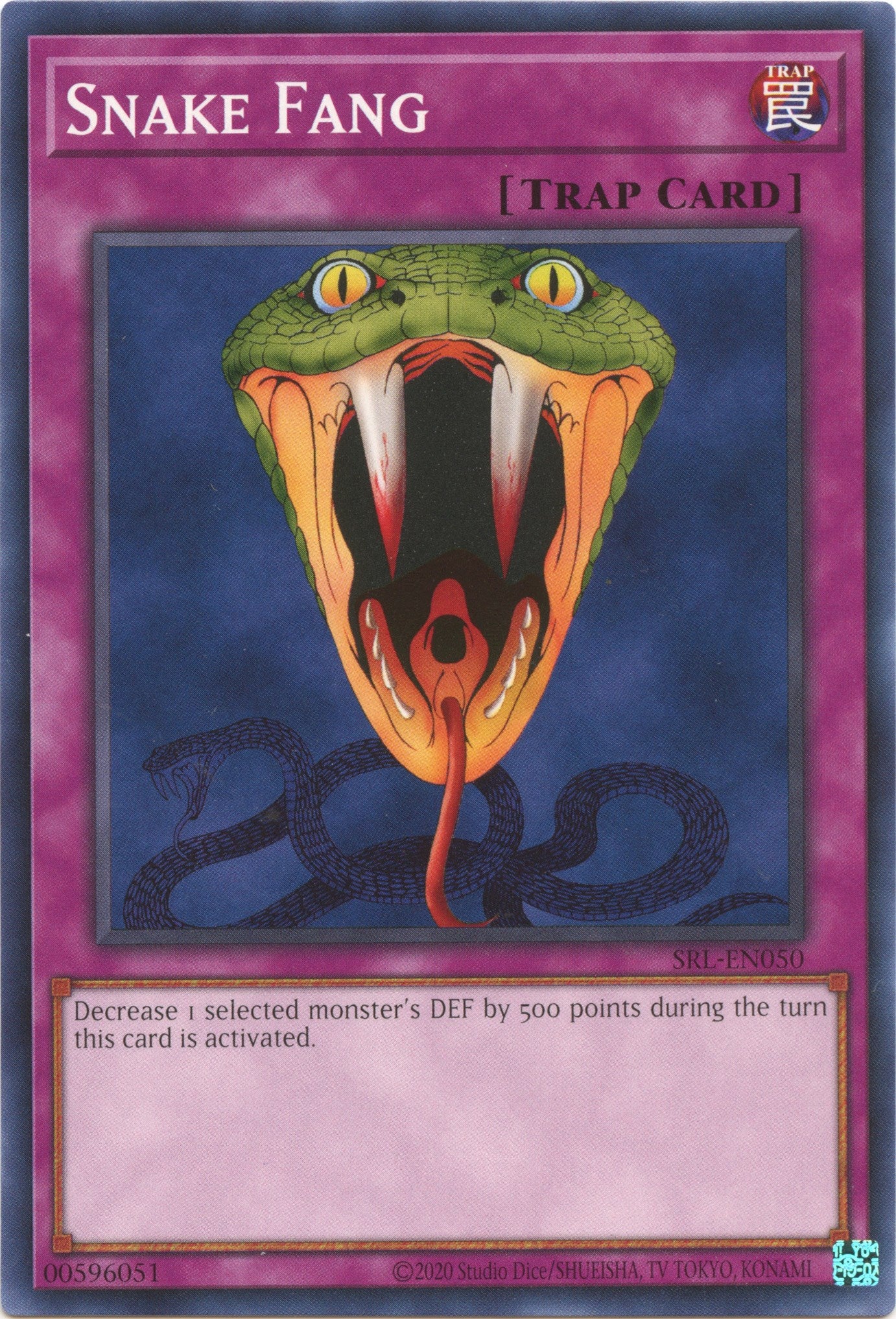 Snake Fang (25th Anniversary) [SRL-EN050] Common | Exor Games Dartmouth