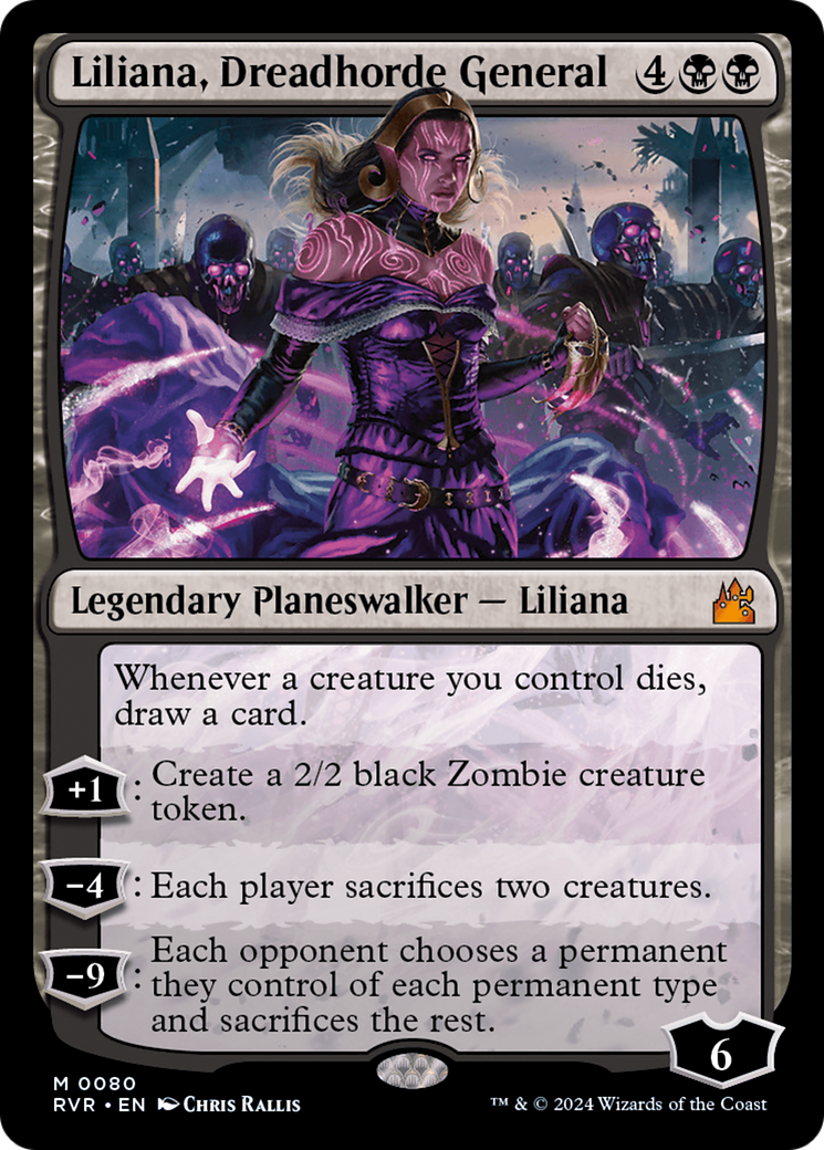 Liliana, Dreadhorde General [Ravnica Remastered] | Exor Games Dartmouth