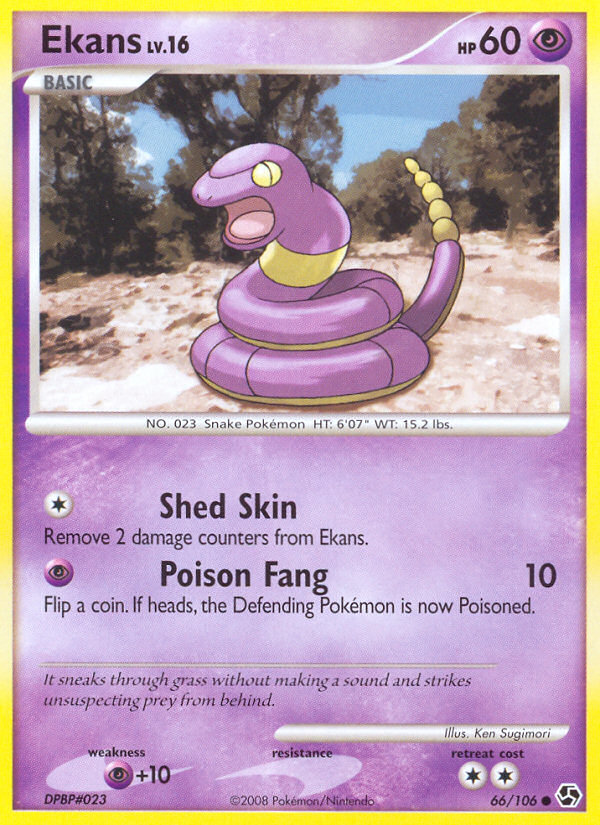 Ekans (66/106) [Diamond & Pearl: Great Encounters] | Exor Games Dartmouth