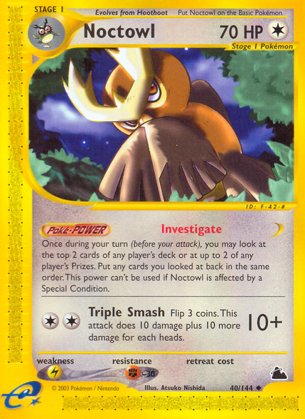 Noctowl (40/144) [Skyridge] | Exor Games Dartmouth