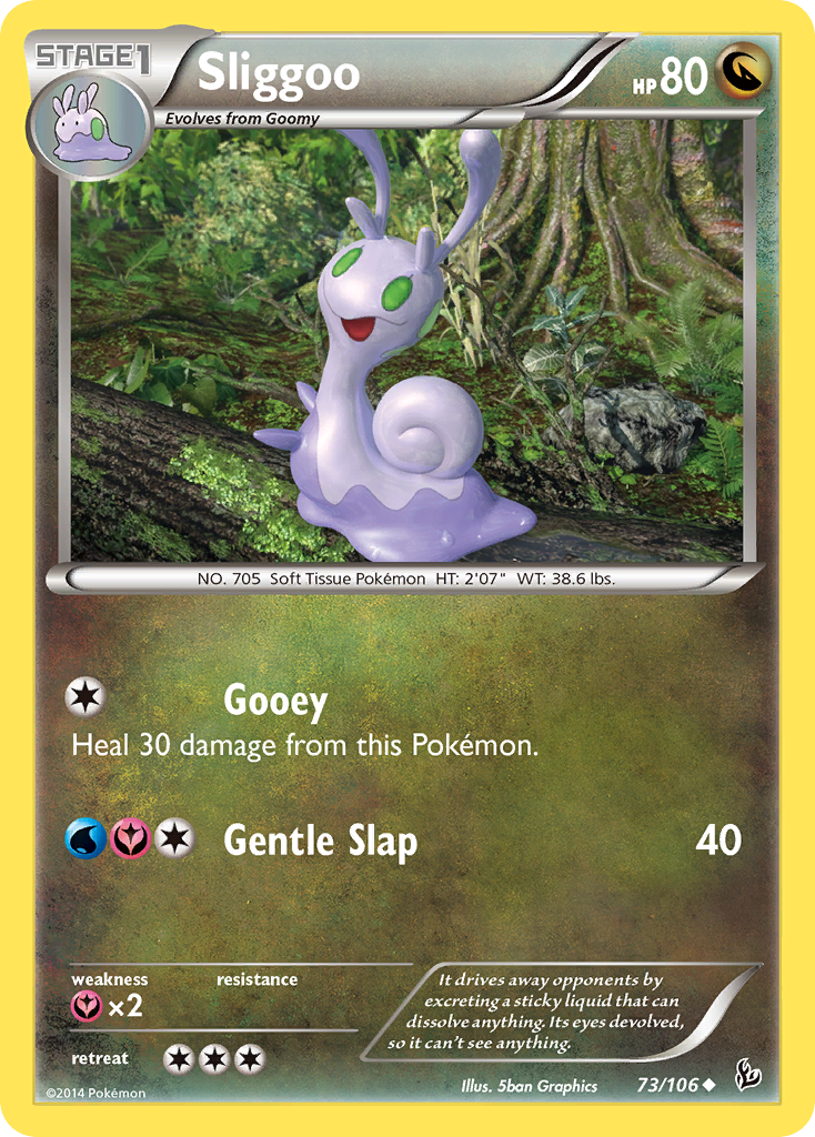 Sliggoo (73/106) [XY: Flashfire] | Exor Games Dartmouth