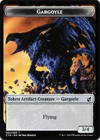 Gargoyle // Egg Double-sided Token [Commander 2019 Tokens] | Exor Games Dartmouth