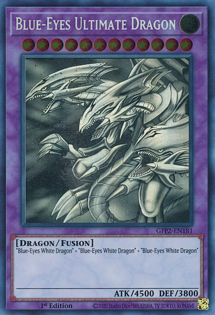 Blue-Eyes Ultimate Dragon [GFP2-EN181] Ghost Rare | Exor Games Dartmouth