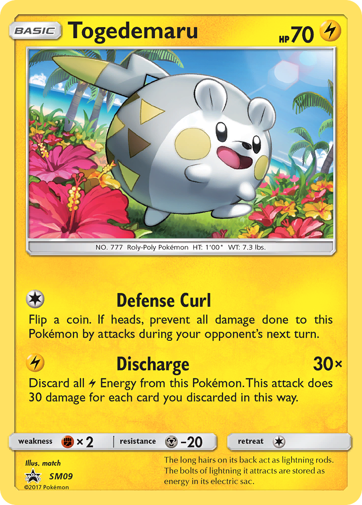 Togedemaru (SM09) [Sun & Moon: Black Star Promos] | Exor Games Dartmouth
