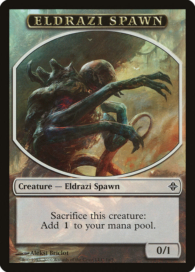 Eldrazi Spawn (1a/5) [Rise of the Eldrazi Tokens] | Exor Games Dartmouth