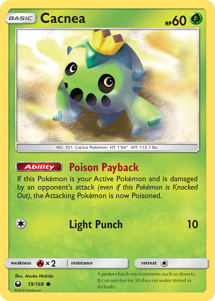 Cacnea (19/168) [Sun & Moon: Celestial Storm] | Exor Games Dartmouth