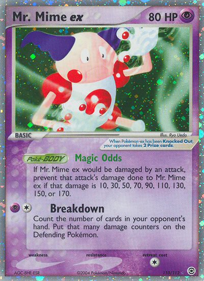 Mr. Mime ex (110/112) [EX: FireRed & LeafGreen] | Exor Games Dartmouth