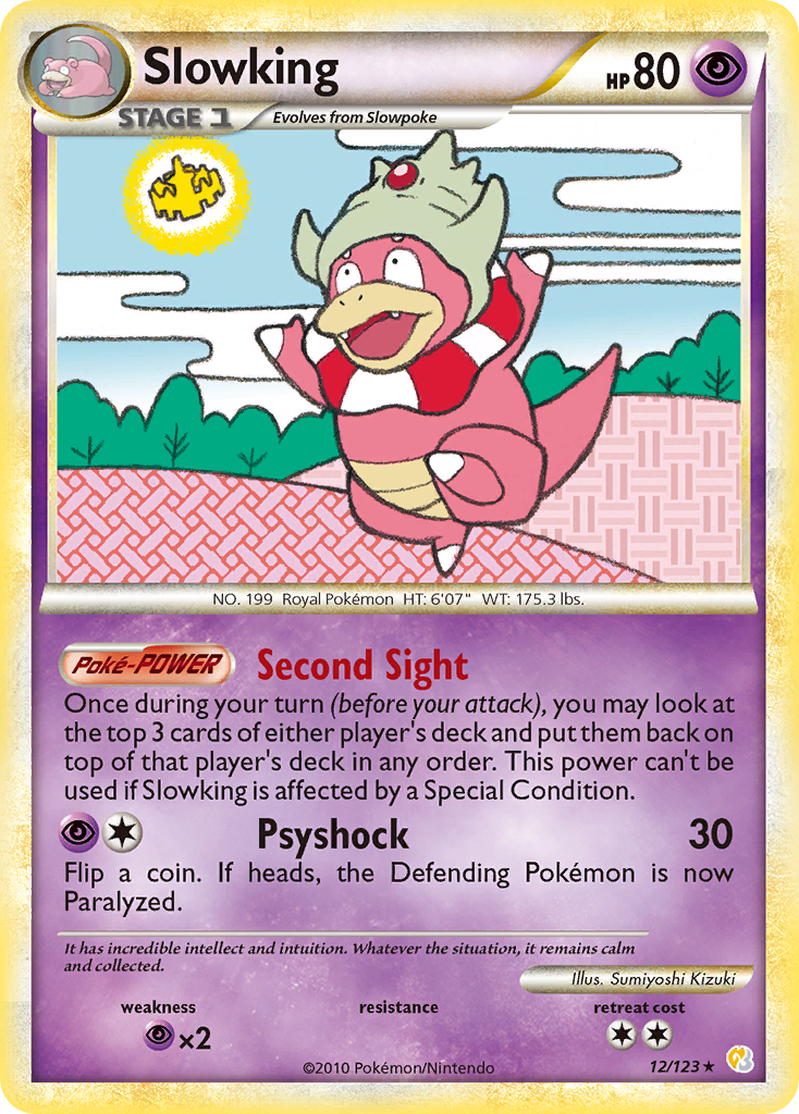 Slowking (12/123) [HeartGold & SoulSilver: Base Set] | Exor Games Dartmouth