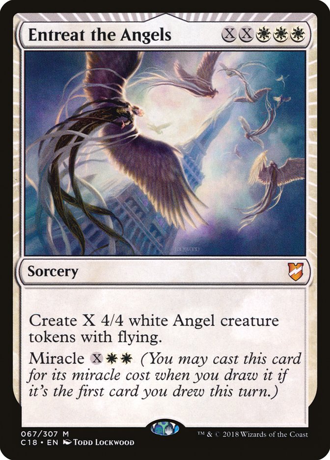 Entreat the Angels [Commander 2018] | Exor Games Dartmouth