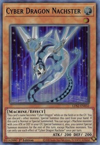 Cyber Dragon Nachster (Green) [LDS2-EN032] Ultra Rare | Exor Games Dartmouth