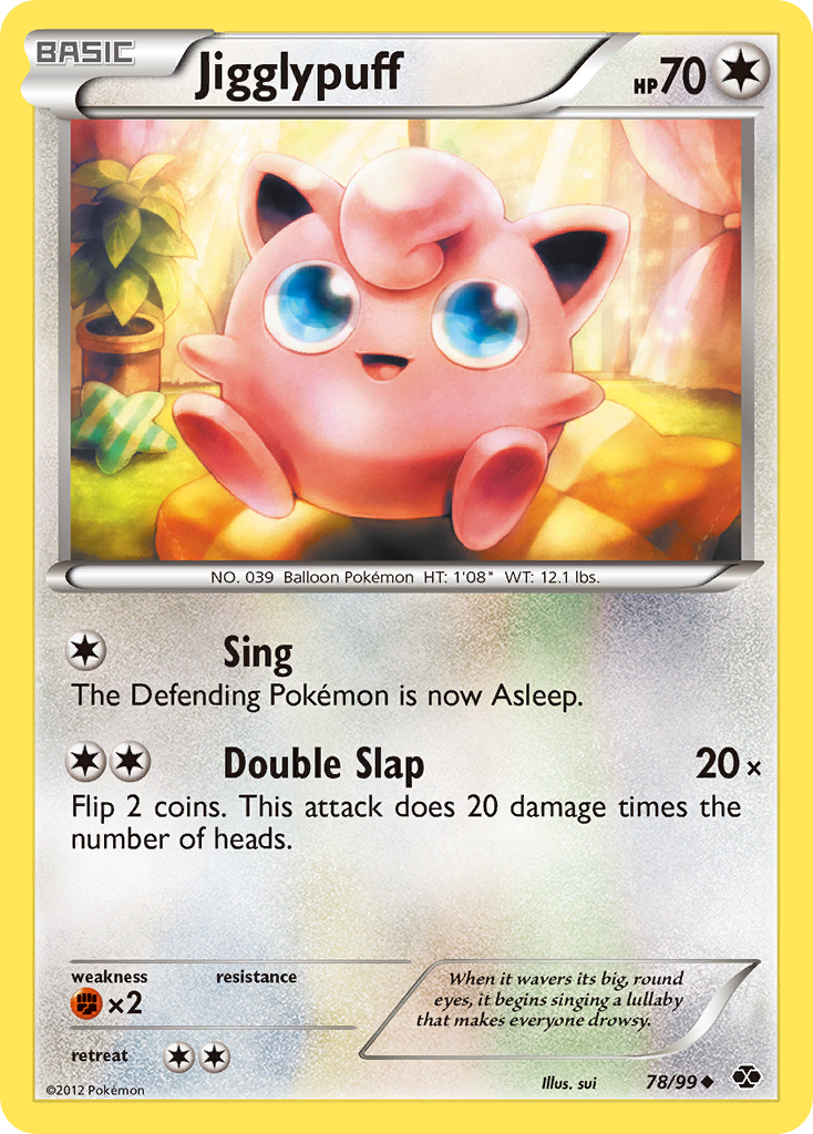 Jigglypuff (78/99) [Black & White: Next Destinies] | Exor Games Dartmouth