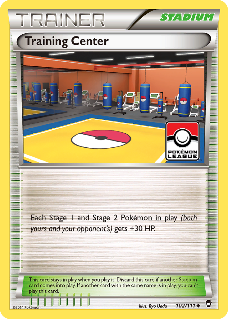 Training Center (102/111) [XY: Furious Fists] | Exor Games Dartmouth