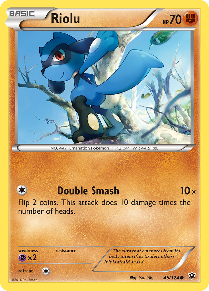 Riolu (45/124) [XY: Fates Collide] | Exor Games Dartmouth