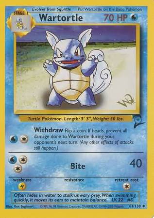 Wartortle (63/130) (W Stamped Promo) [Base Set 2] | Exor Games Dartmouth