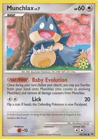 Munchlax (68/100) [Countdown Calendar Promos] | Exor Games Dartmouth