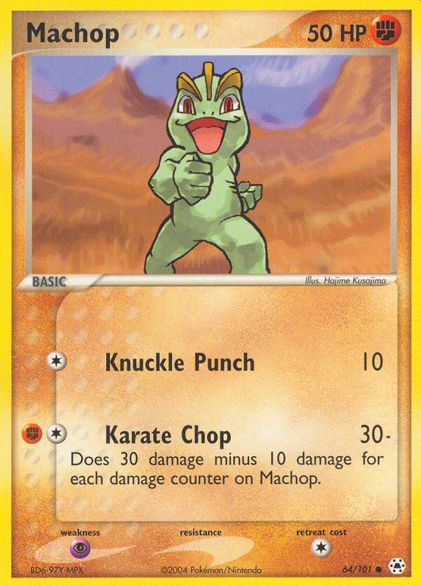 Machop (64/101) [EX: Hidden Legends] | Exor Games Dartmouth