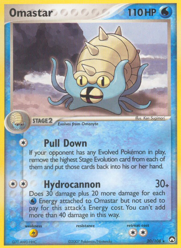 Omastar (20/108) [EX: Power Keepers] | Exor Games Dartmouth