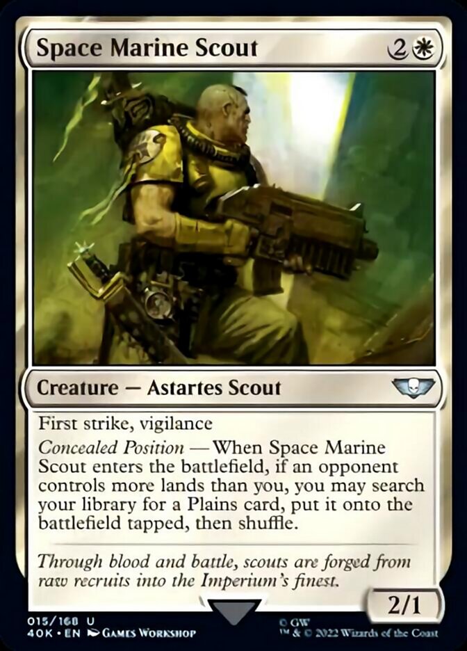 Space Marine Scout [Universes Beyond: Warhammer 40,000] | Exor Games Dartmouth