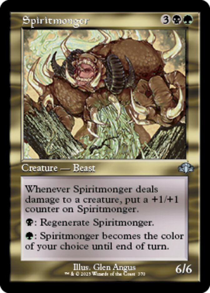 Spiritmonger (Retro) [Dominaria Remastered] | Exor Games Dartmouth