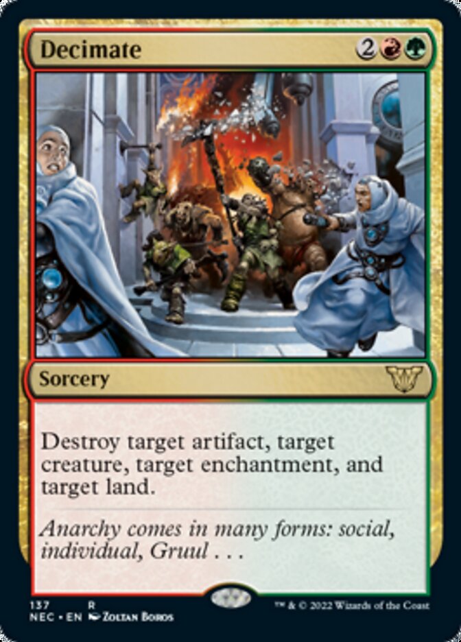 Decimate [Kamigawa: Neon Dynasty Commander] | Exor Games Dartmouth
