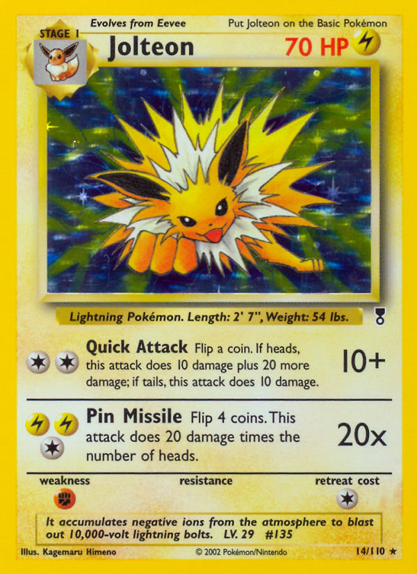 Jolteon (14/110) [Legendary Collection] | Exor Games Dartmouth