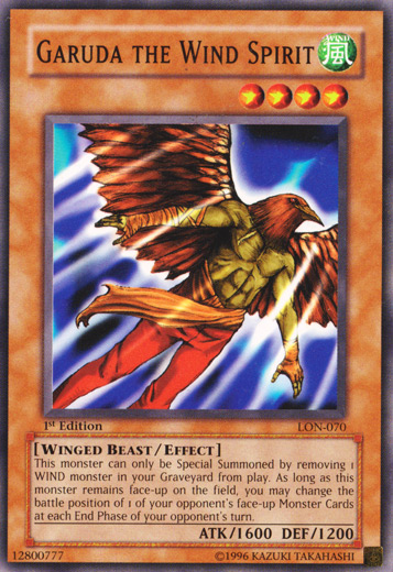 Garuda the Wind Spirit [LON-070] Common | Exor Games Dartmouth