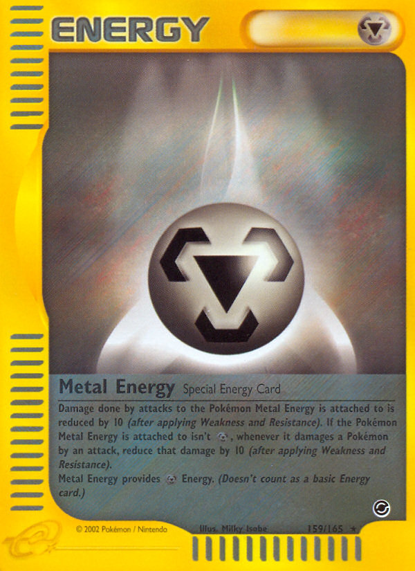 Metal Energy (159/165) [Expedition: Base Set] | Exor Games Dartmouth