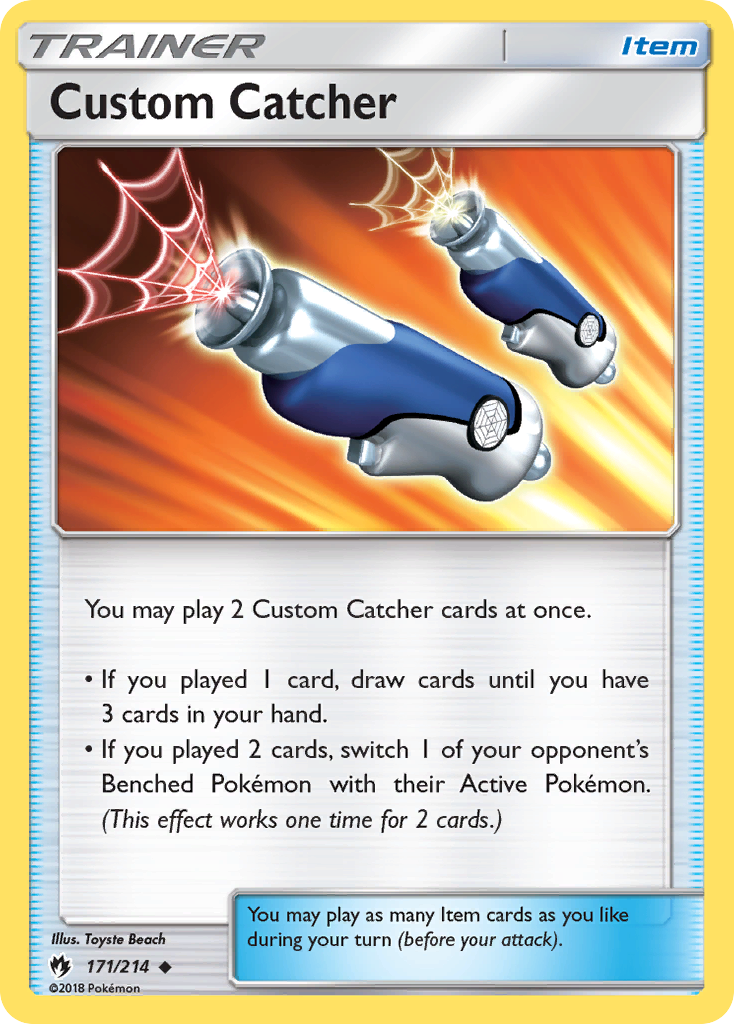 Custom Catcher (171/214) [Sun & Moon: Lost Thunder] | Exor Games Dartmouth