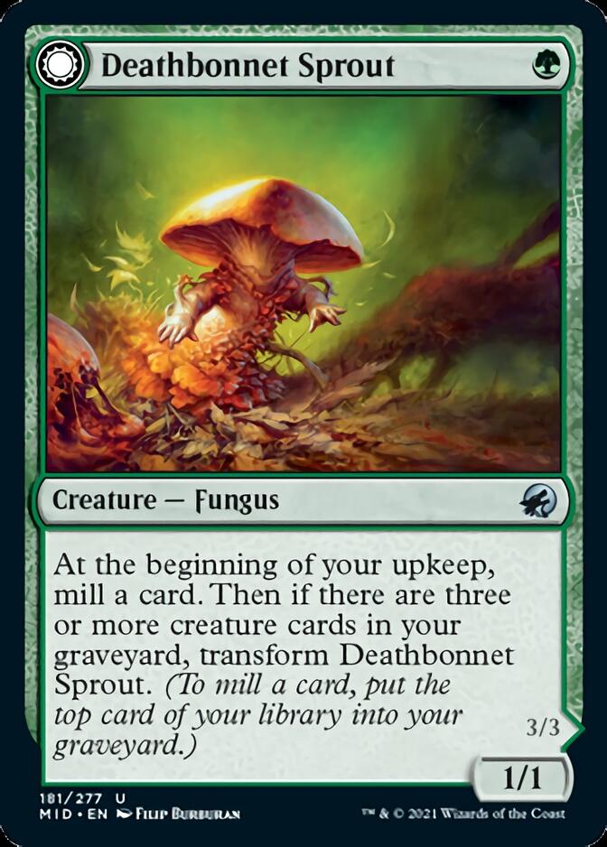 Deathbonnet Sprout // Deathbonnet Hulk [Innistrad: Midnight Hunt] | Exor Games Dartmouth