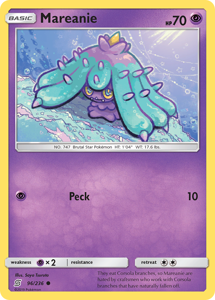 Mareanie (96/236) [Sun & Moon: Unified Minds] | Exor Games Dartmouth