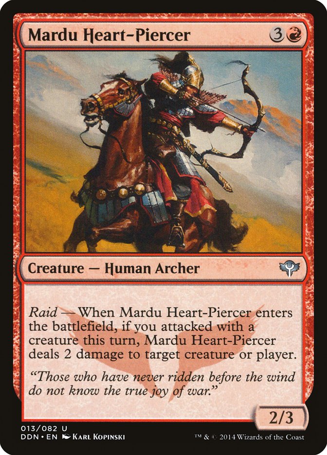 Mardu Heart-Piercer [Duel Decks: Speed vs. Cunning] | Exor Games Dartmouth