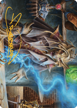 Renari, Merchant of Marvels Art Card (Gold-Stamped Signature) [Commander Legends: Battle for Baldur's Gate Art Series] | Exor Games Dartmouth