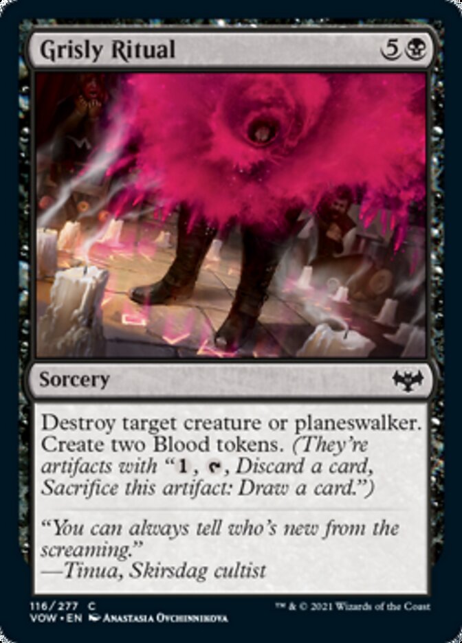 Grisly Ritual [Innistrad: Crimson Vow] | Exor Games Dartmouth