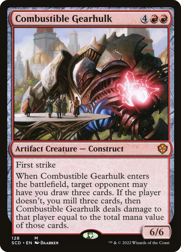 Combustible Gearhulk [Starter Commander Decks] | Exor Games Dartmouth