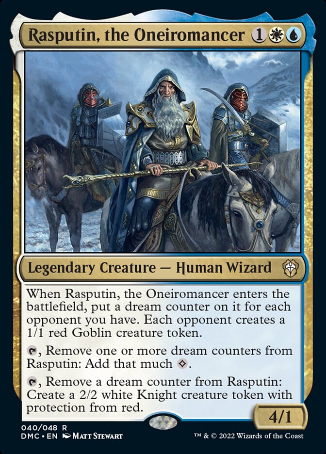 Rasputin, the Oneiromancer [Dominaria United Commander] | Exor Games Dartmouth