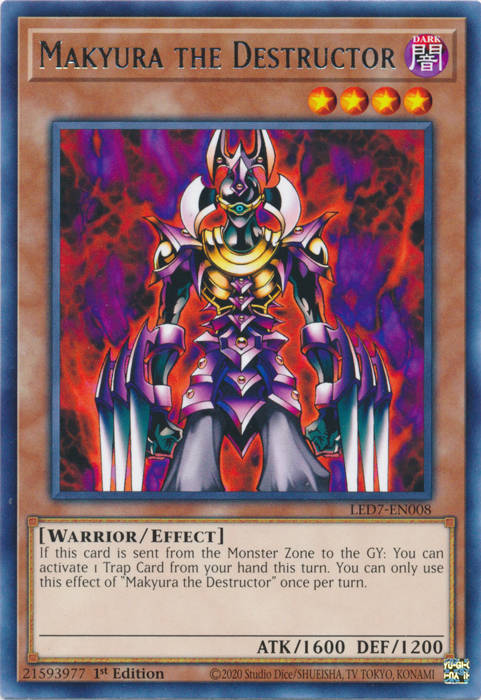 Makyura the Destructor [LED7-EN008] Rare | Exor Games Dartmouth