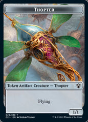 Golem (027) // Thopter Token [Commander 2021 Tokens] | Exor Games Dartmouth