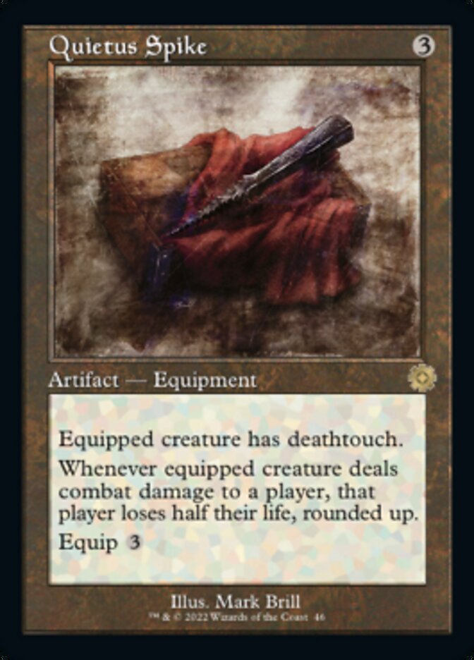 Quietus Spike (Retro) [The Brothers' War Retro Artifacts] | Exor Games Dartmouth