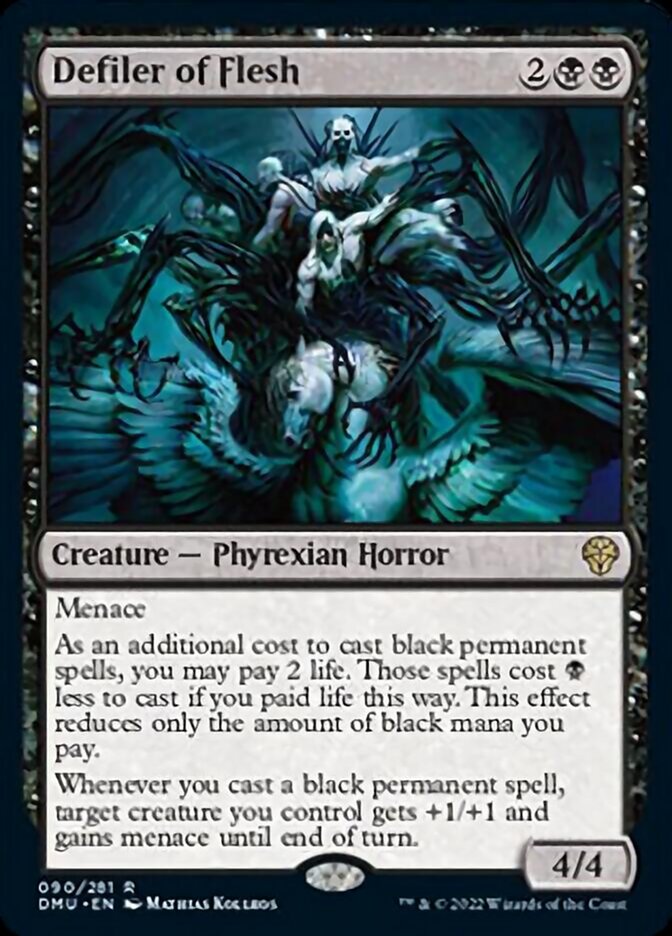 Defiler of Flesh [Dominaria United] | Exor Games Dartmouth