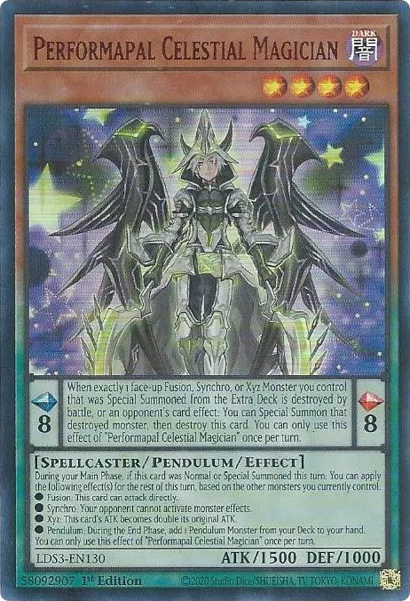 Performapal Celestial Magician (Red) [LDS3-EN130] Ultra Rare | Exor Games Dartmouth