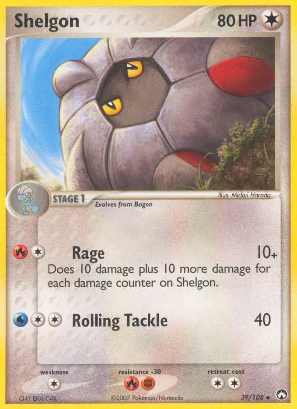 Shelgon (39/108) [EX: Power Keepers] | Exor Games Dartmouth