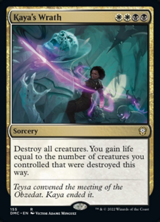 Kaya's Wrath [Dominaria United Commander] | Exor Games Dartmouth