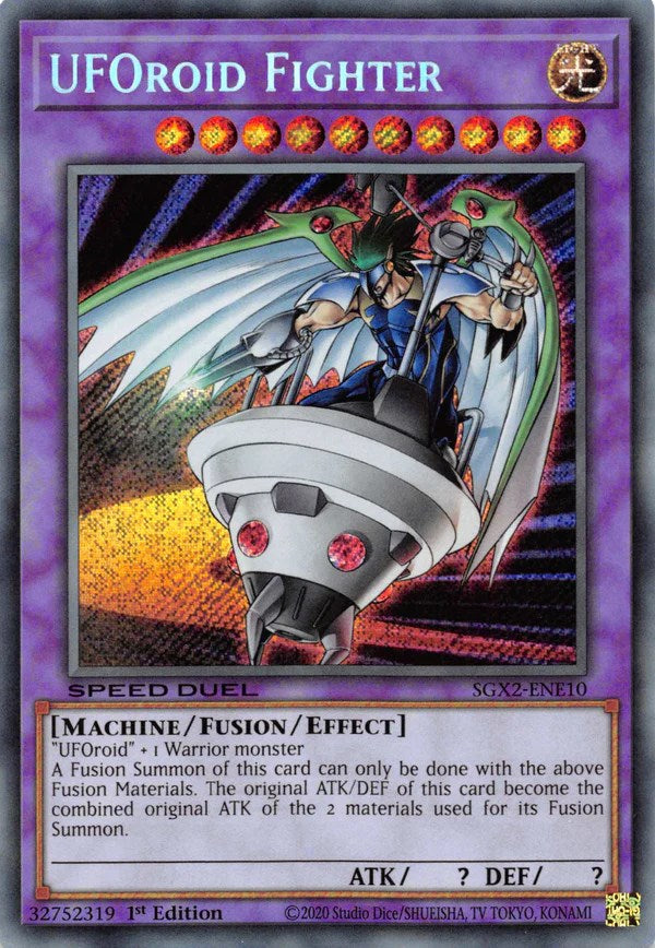 UFOroid Fighter [SGX2-ENE10] Secret Rare | Exor Games Dartmouth