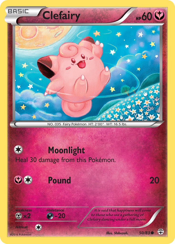 Clefairy (50/83) [XY: Generations] | Exor Games Dartmouth