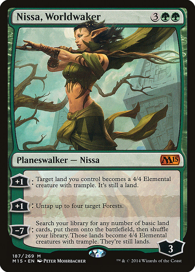 Nissa, Worldwaker [Magic 2015] | Exor Games Dartmouth