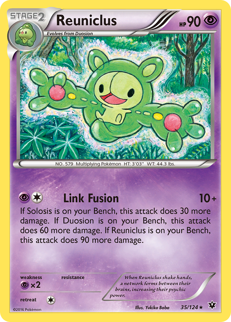 Reuniclus (35/124) [XY: Fates Collide] | Exor Games Dartmouth