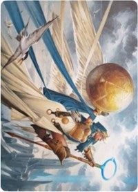 Linvala, Shield of Sea Gate Art Card [Zendikar Rising Art Series] | Exor Games Dartmouth