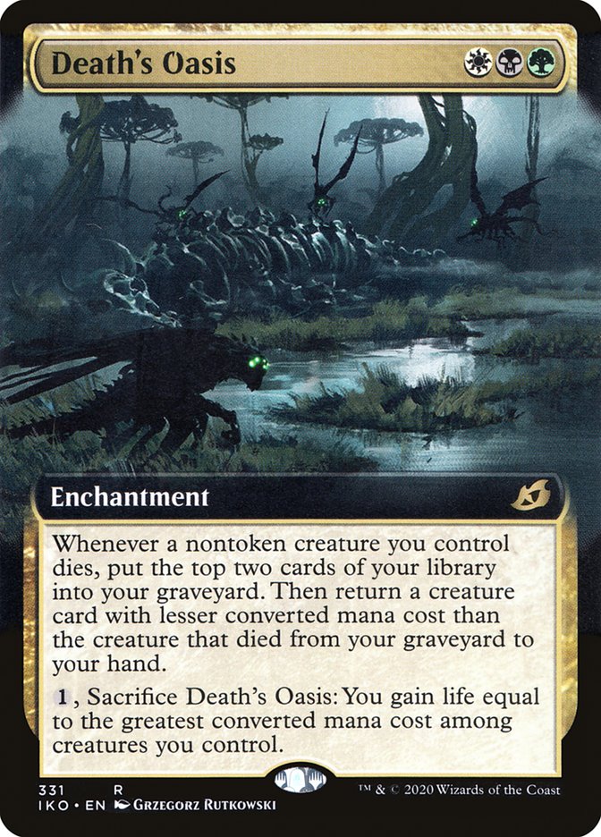 Death's Oasis (Extended Art) [Ikoria: Lair of Behemoths] | Exor Games Dartmouth