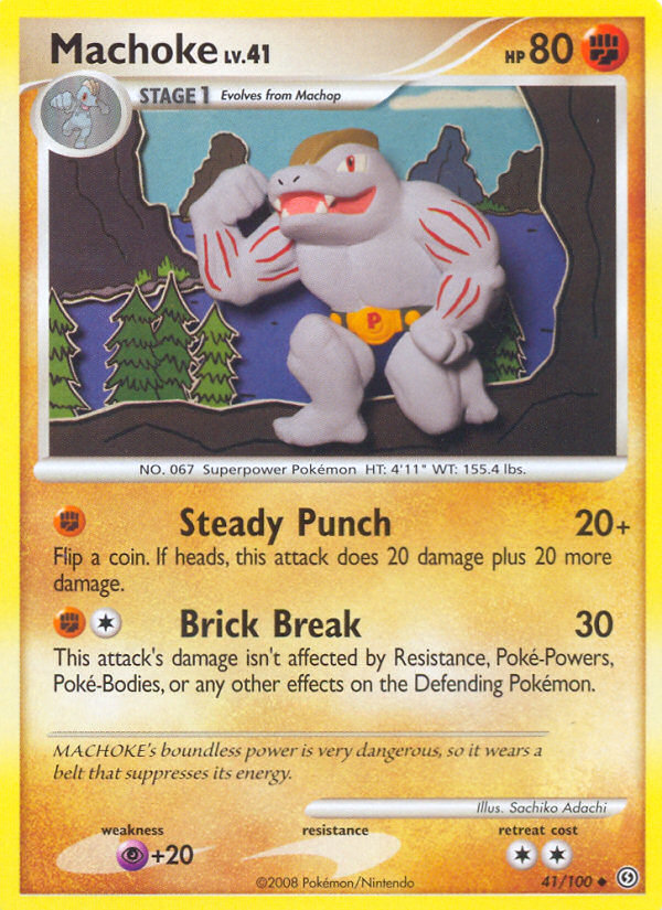 Machoke (41/100) [Diamond & Pearl: Stormfront] | Exor Games Dartmouth