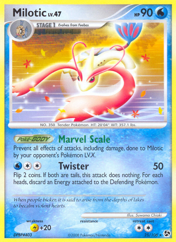 Milotic (25/106) [Diamond & Pearl: Great Encounters] | Exor Games Dartmouth